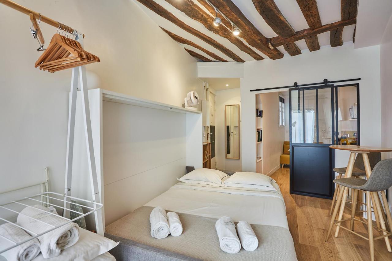 Апартаменты Studio Le Marais Renove / Paris Historique Экстерьер фото